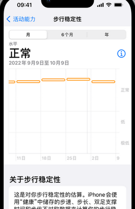 响水镇iPhone手机维修如何在iPhone开启'步行稳定性通知'