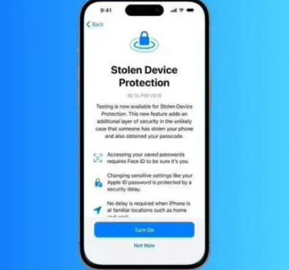 响水镇苹果授权维修店分享被盗设备保护功能开启方法 