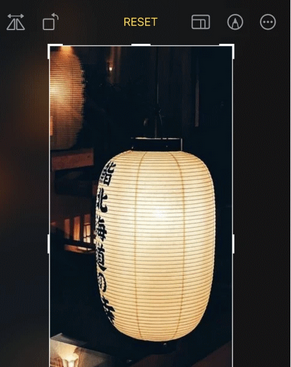 响水镇苹果手机维修店分享iOS17中一键式裁剪功能使用方法