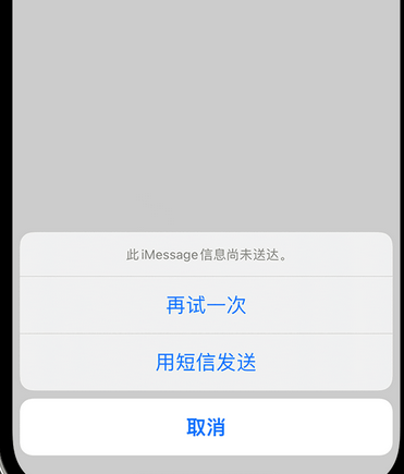 响水镇apple维修iPhone上无法正常发送iMessage信息